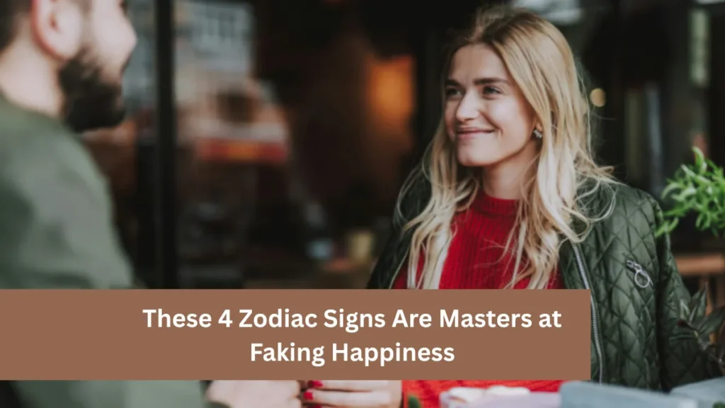 These 4 Zodiac Signs Are Masters at Faking Happiness